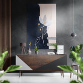 Purest Brushed Aluminium Dibond Wall Art.